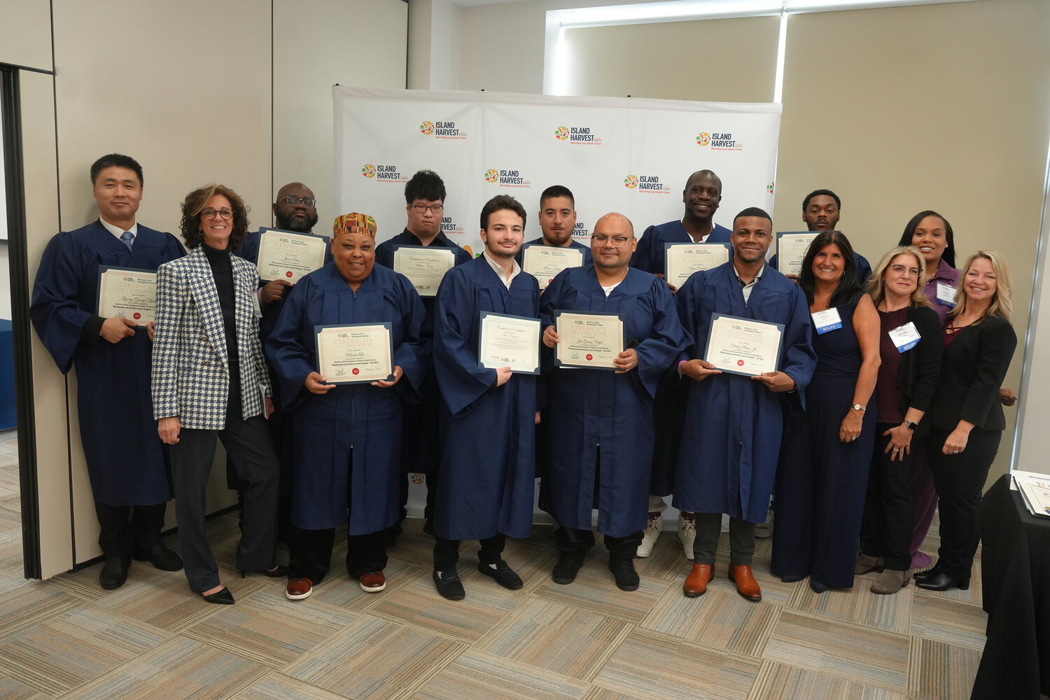 Workforce graduation for Island Harvest Herald Community Newspapers